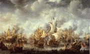 REMBRANDT Harmenszoon van Rijn The Battle of Ter Heide,10 August 1653 USA oil painting artist